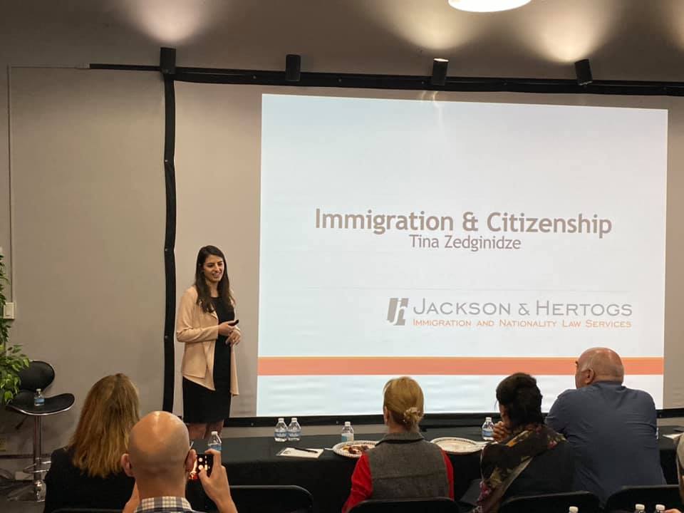 Seminar: Immigration & Citizenship, Liability Insurance, and Georgian Books